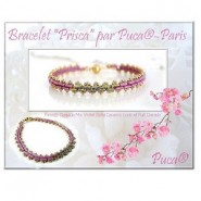 Freie Anleitung par Puca® Perlen - Armband Prisca